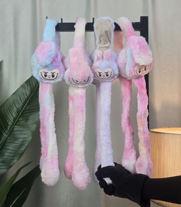 Adorable Animal Ear Muffs for Kids – Plush Ears With rainbow style