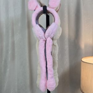 Washable Rabbit Ear Moving Earmuffs with Whistle – Imported from China
