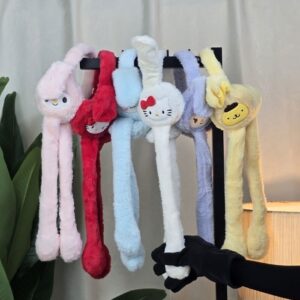  Cute Moving Ear Earmuffs with Whistle – China Imported